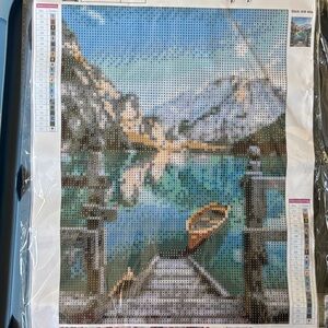29-7. Scenic Lake Diamond Painting Kit